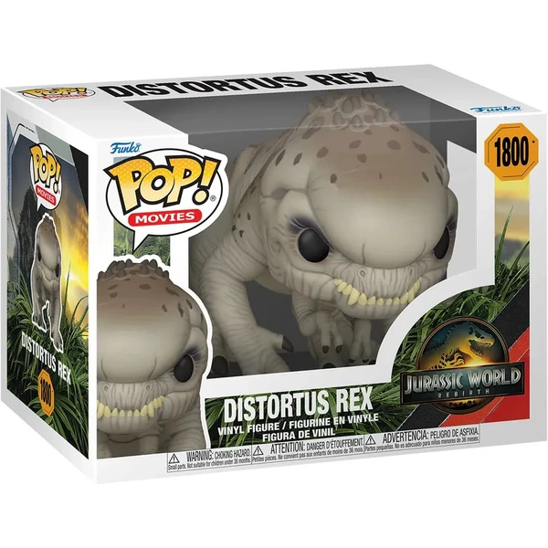 Funko POP! #1800 Movies: Jurassic World - Distortus Rex - Funko POP! - Obrázok G19F000K01