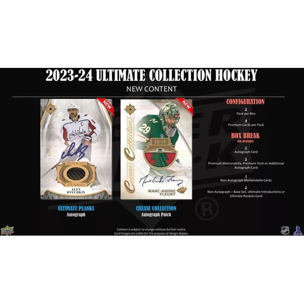Hokejové karty 2023-24 Upper Deck Ultimate Hockey Hobby Box - Hokejové karty - Obrázok G1MF000J01