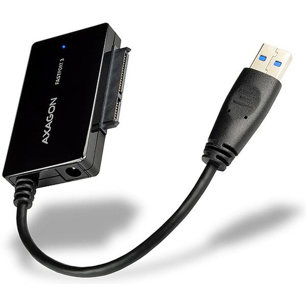 E-shop AXAGON ADSAFP3 USB 3.0 SATA 6G HDD FASTport3 adaptér vr. napájače