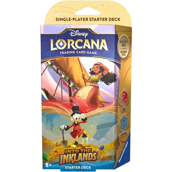E-shop Disney Lorcana: Into the Inklands - Starter Deck Ruby & Sapphire