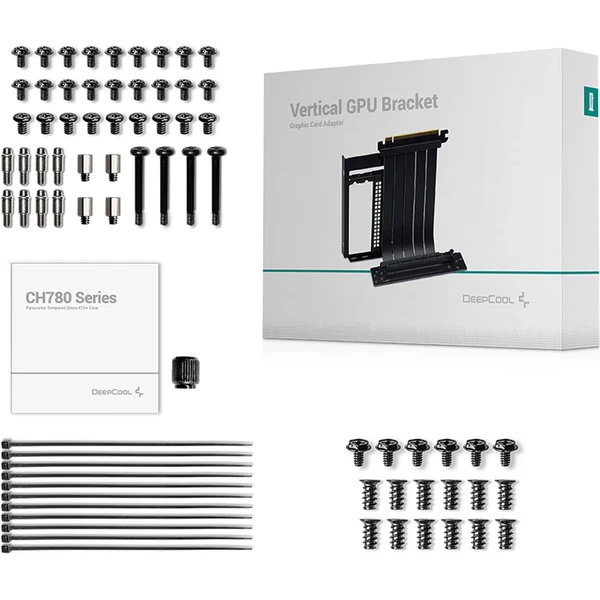 DEEPCOOL CH780 ARGB biela - Počítačové skrine - Obrázok G518000N01