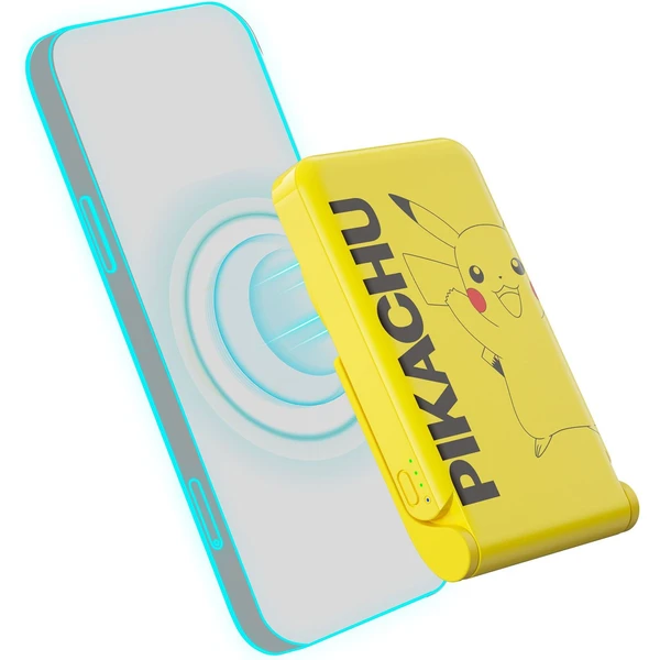 OTL Pokémon Pikachu magnetická bezdrôtová powerbanka - Powerbanky - Obrázok G9Q2000O01