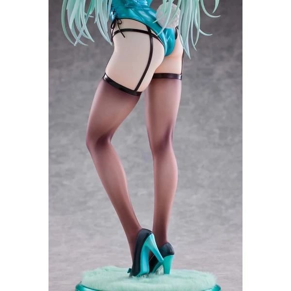 Original Character PVC Statue 1/4 Green Twin Tail Bunny-chan 43 cm - Hentai sošky a sochy 18+ - Obrázok G9ZD000P01