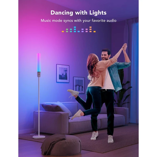 Govee Cylinder Smart RGBICWW LED Lampa - Inteligentné osvetlenie - Obrázok GAH4000J01