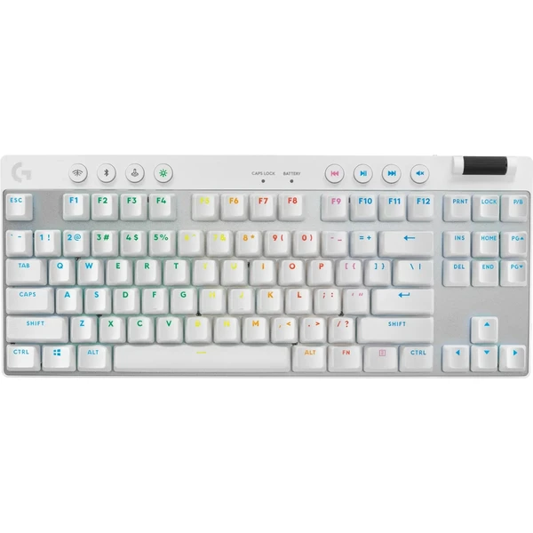 Logitech G PRO X TKL Lightspeed (US) biela - Klávesnice - Hlavný obrázok