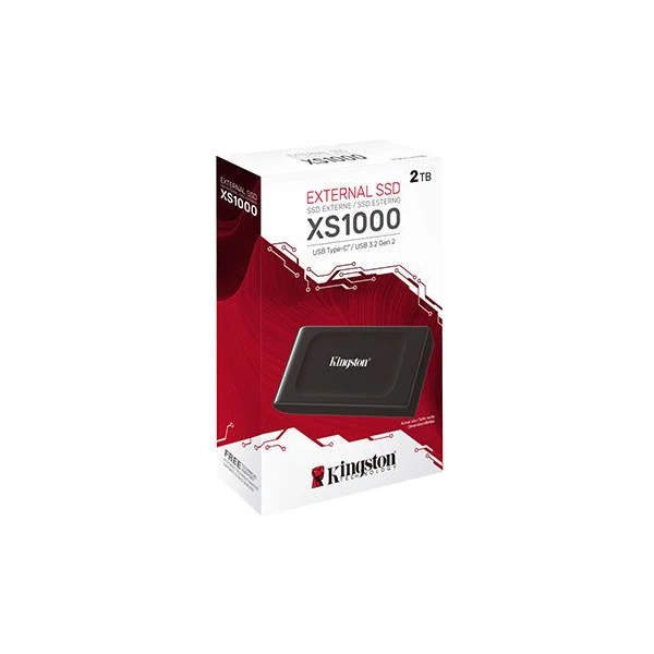 Kingston XS1000 externý SSD - 2TB - SSD - Obrázok GCH0000J01