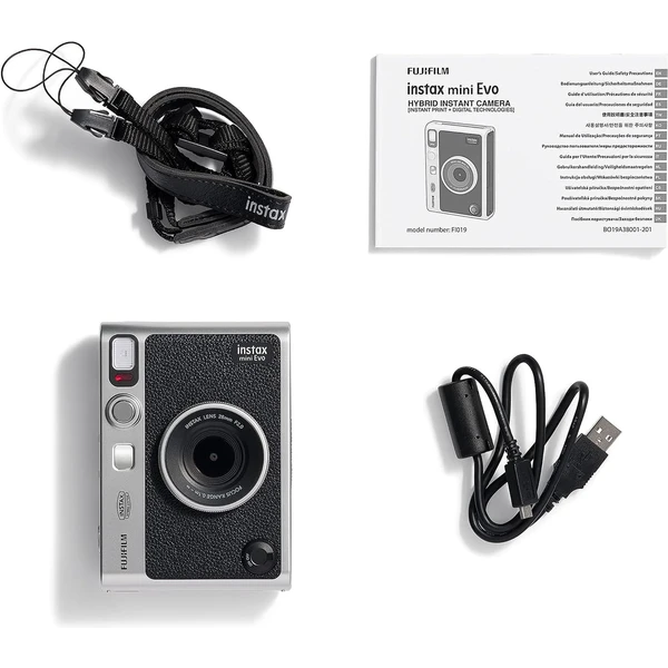 Fujifilm INSTAX MINI EVO - Black - Fotoaparáty - Obrázok GCJ7000701