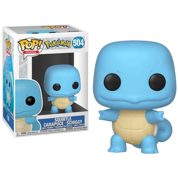 Funko POP! #504 Games: Pokémon - Squirtle - Funko POP! - Hlavný obrázok