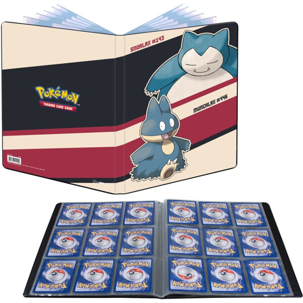 E-shop Pokémon UP: GS Snorlax Munchlax - A4 album na 180 kariet
