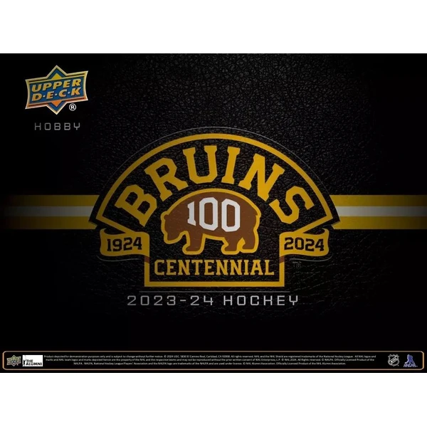 Hokejové karty 2023-24 Upper Deck Boston Bruins Centennial Hobby Box - Hokejové karty - Obrázok H1RA000P01