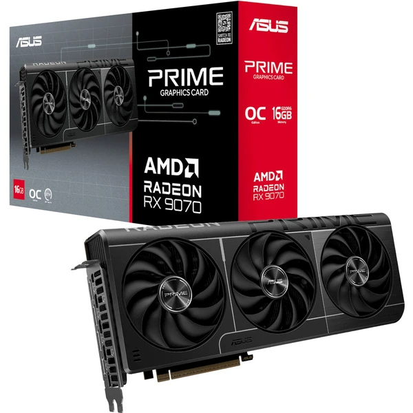 ASUS PRIME AMD Radeon RX 9070 OC 16GB - Grafické karty - Obrázok H2LE000L01