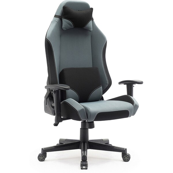 E-shop Sracer R9P herná stolička šedo-čierna