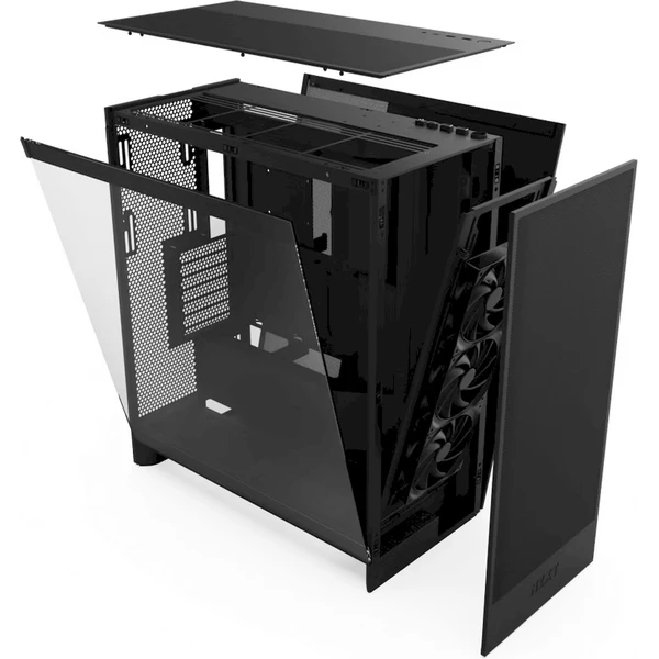 NZXT H7 Flow čierna - Počítačové skrine - Obrázok H6EA000N01