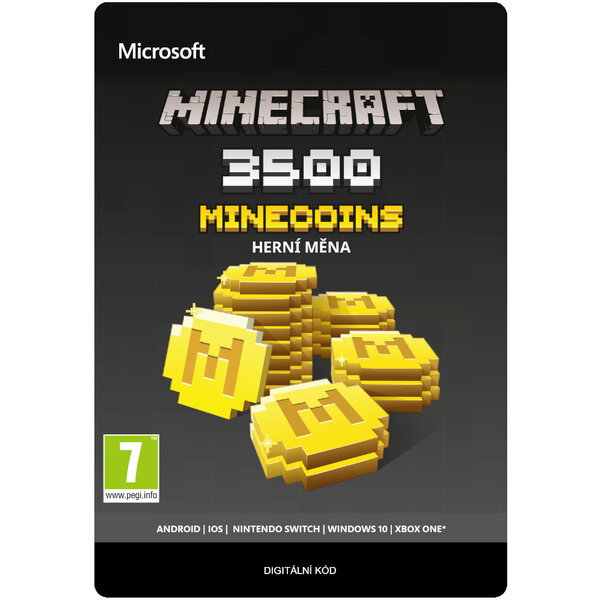 E-shop Minecraft: Minecoins Pack 3500 Coins