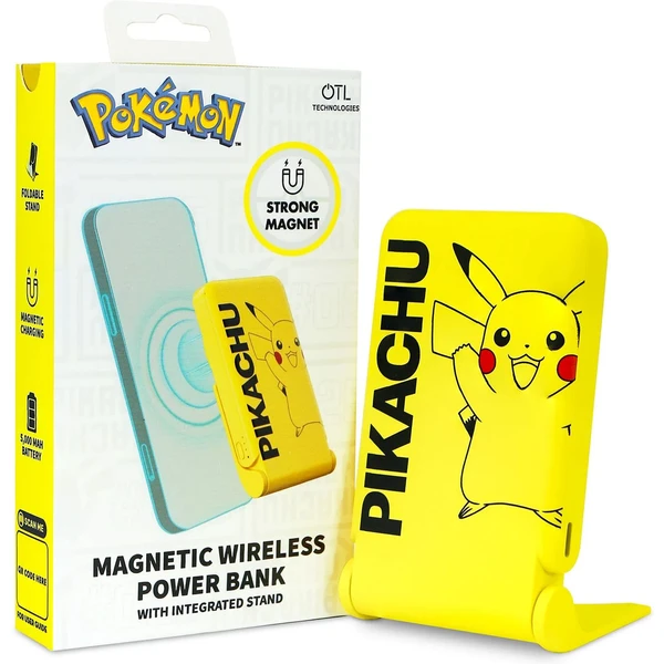 OTL Pokémon Pikachu magnetická bezdrôtová powerbanka - Powerbanky - Hlavný obrázok