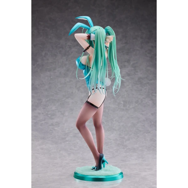 Original Character PVC Statue 1/4 Green Twin Tail Bunny-chan 43 cm - Hentai sošky a sochy 18+ - Obrázok H9ZD000P01