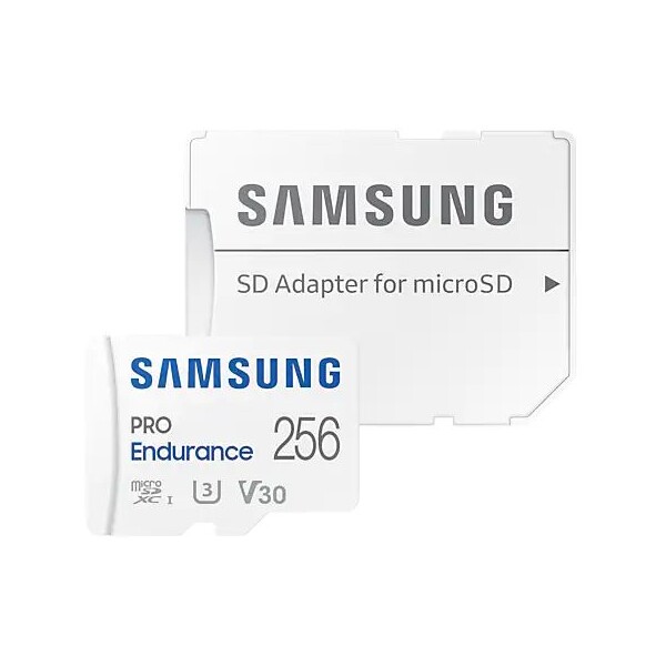 E-shop Samsung micro SDXC 256GB PRO Endurance + SD adaptér
