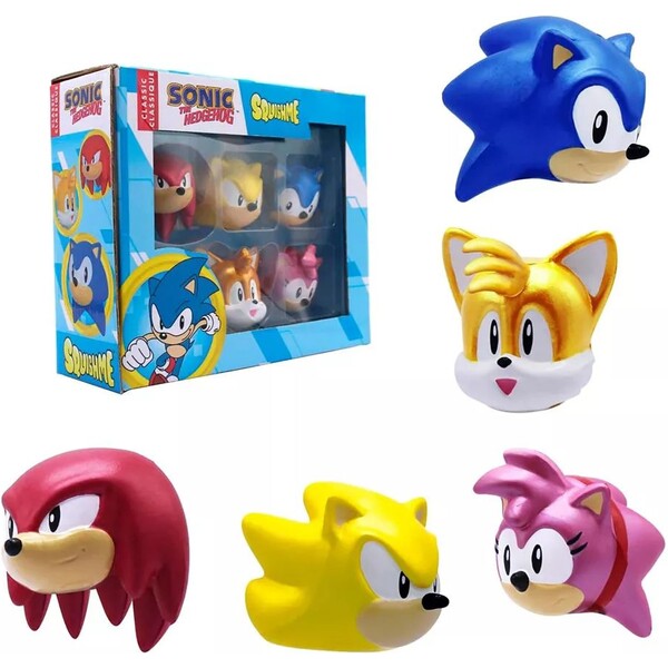 E-shop Set figúrok Mini Squishme - Sonic