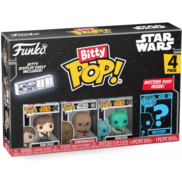 E-shop Funko Bitty POP! Star Wars - Han Solo 4 pack