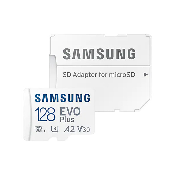 E-shop Samsung microSD 128GB Evo Plus + SD adaptér