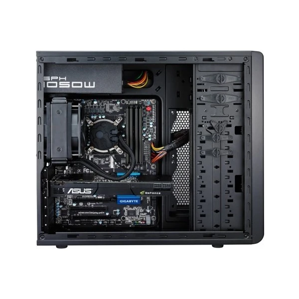 Cooler Master Force 500 čierna - Počítačové skrine - Obrázok HTBPF00101