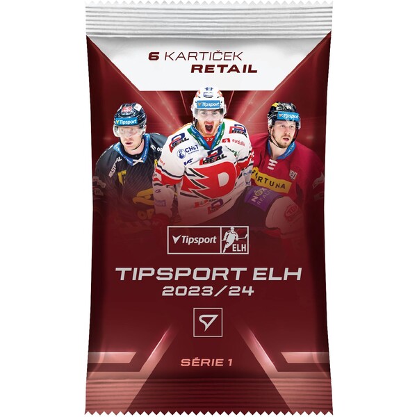 Hokejové karty SportZoo Retail balíček Tipsport ELH 2023/24 - 1. séria