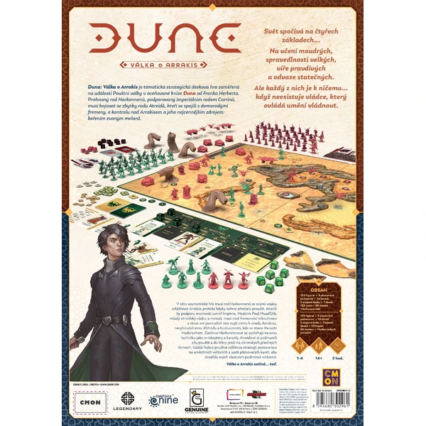 DUNA: Vojna o Arrakis - Stolové hry - Obrázok I02H000L01