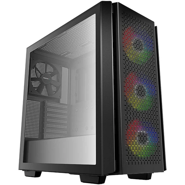 DEEPCOOL CG560, presklená bočnica, mesh panel - Počítačové skrine - Hlavný obrázok