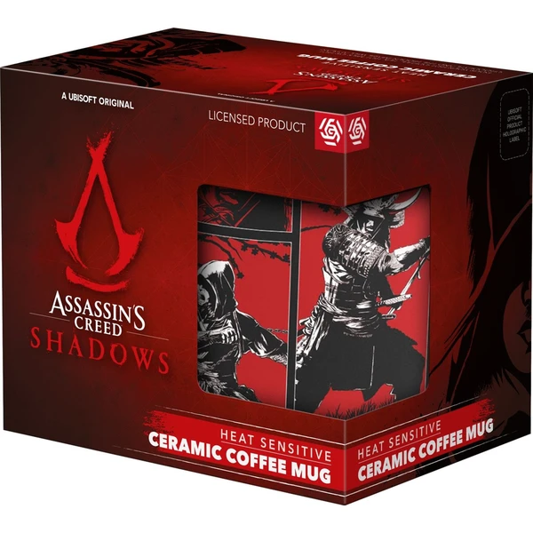 Hrnček Assassin's Creed Shadows (meniaci sa motív) 450 ml - Hrnčeky - Obrázok I3FB000N01