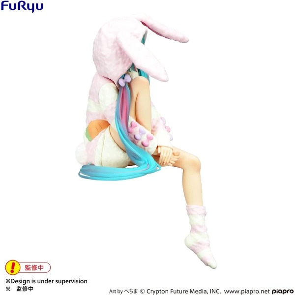 Figúrka Furyu Noodle Stopper: Hatsun Miku - Rabbit Ear Hood Pajama 14 cm - Figúrky - Obrázok I46D000P01