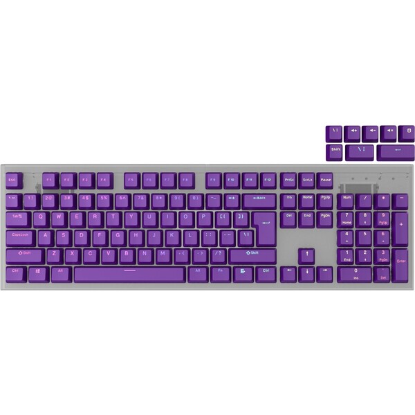 E-shop Genesis LEAD 300 náhradné klávesy fialové