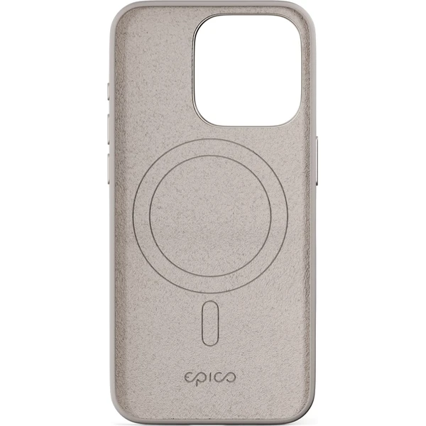 Epico Mag+ Silicone kryt pre iPhone 16 Pro béžový titán - Puzdra - Obrázok I56C000L01