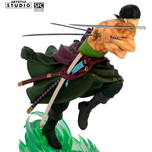 ABYSTYLE Studio One Piece Zoro SFC, Figura coleccionable de PVC, altura