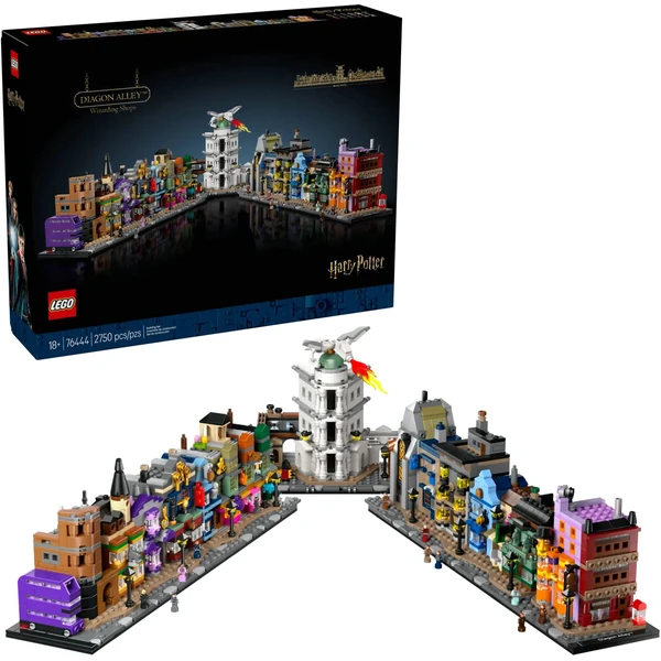 LEGO Harry Potter 76444 Kúzelnícke obchody na Priečnej ulici - LEGO - Hlavný obrázok