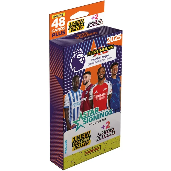 Futbalové karty PANINI Premier League 2024/2025 - Adrenalyn Star Signings - Futbalové karty - Hlavný obrázok