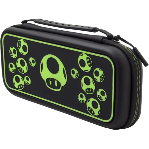 PDP cestovný obal 1-Up Mushroom Plus Glow pre Nintendo Switch čierny - Puzdra - Obrázok IENA000O01