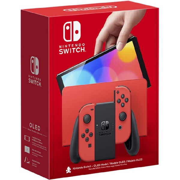 E-shop Konzola Nintendo Switch - OLED Mario Red Edition