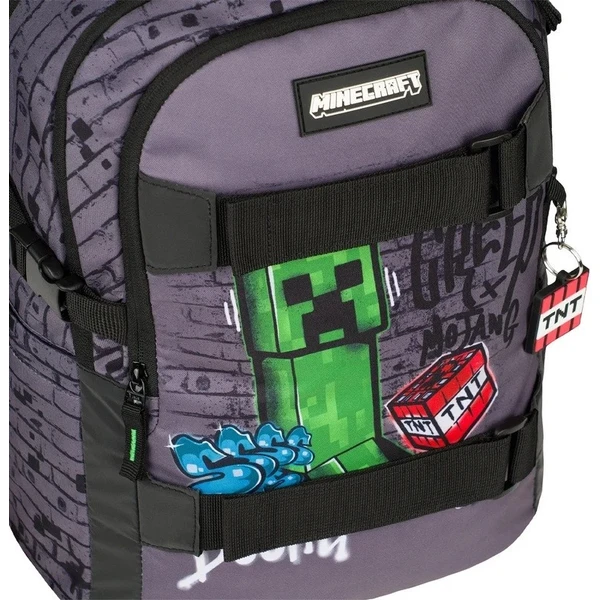 Školský batoh BAAGL Skate Minecraft TNT - Batohy - Obrázok J31G000J01