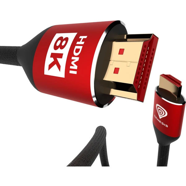 Genesis HDMI 2.1/HDMI 2.1 kábel pre XBOX 8K 3m čierny - Káble a redukcie - Obrázok J5Z1000N01