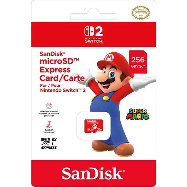 SanDisk microSD Express karta 256GB - Pamäťové karty - Obrázok JAOF000L01