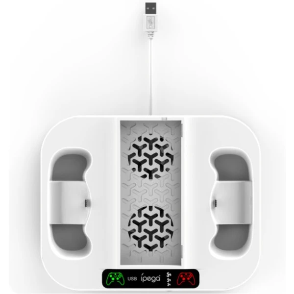 iPega XBS012 multifunkčný nabíjací stojan s chladením pre Xbox series S + 2ks batérií - Nabíjačky - Obrázok JAYX600301