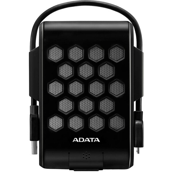 E-shop ADATA Externý HDD 2TB 2,5" USB 3.1, DashDrive™ Durable HD720, G-sensor, čierny, (gumový, vode/nárazu