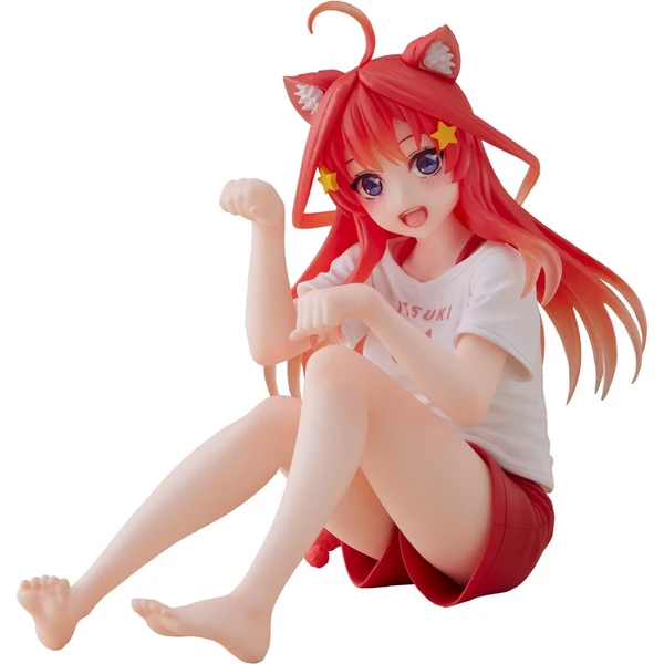 Soška The Quintessential Quintuplets: Desktop Cute - Itsuki Nakano (Cat Roomwear Ver.) - Sochy a sošky - Hlavný obrázok