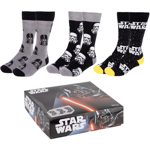 E-shop Cerda ponožky - Star Wars 35/41 (3 páry)