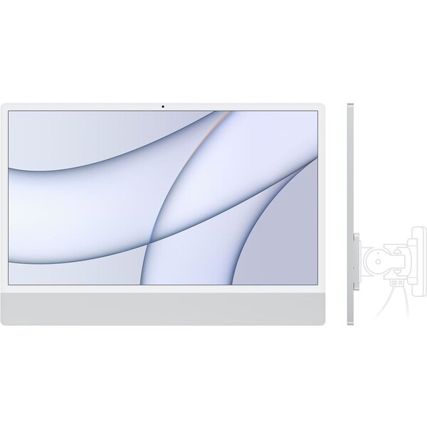 E-shop CTO Apple iMac 24" (2021) / 7GPU / 512GB / 16GB / Mouse / VESA držiak / strieborný / CZ KLV