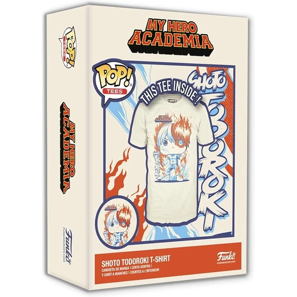 Funko Boxed Tee: My Hero Academia - Todoroki XL - Tričká - Obrázok K0TD000L01