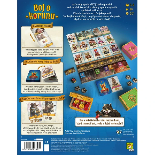 Boj o korunu - Stolové hry - Obrázok K1PC000O01