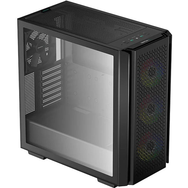 DEEPCOOL CG560, presklená bočnica, mesh panel - Počítačové skrine - Obrázok K1YI100501