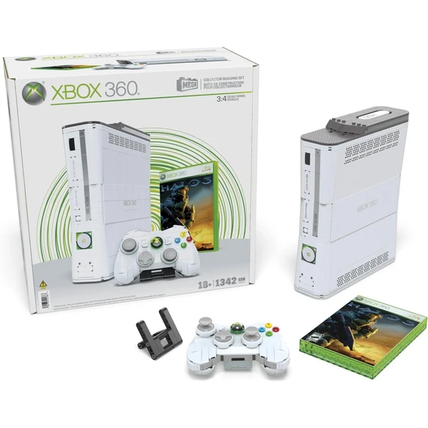 Zberateľská stavebnica Mattel MEGA XBOX 360 - Stavebnica - Obrázok K1ZD000L01