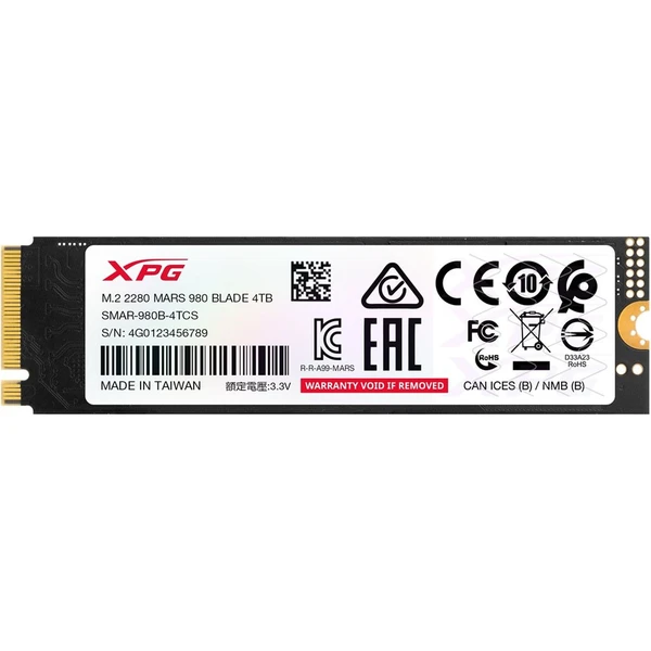ADATA XPG Mars 980 Blade M.2 SSD - 4TB - SSD - Obrázok K4KM000K01